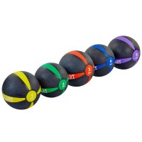 Мяч медицинский медбол Zelart Medicine Ball FI-5122-3 3кг черный-красный