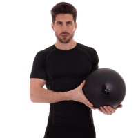 Мяч медицинский слэмбол для кроссфита Zelart SLAM BALL FI-2672-20 20кг черный