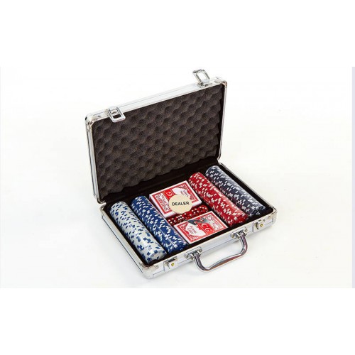 Набір для покеру в алюмінієвому кейсі SP-Sport IG-2056 200 фішок