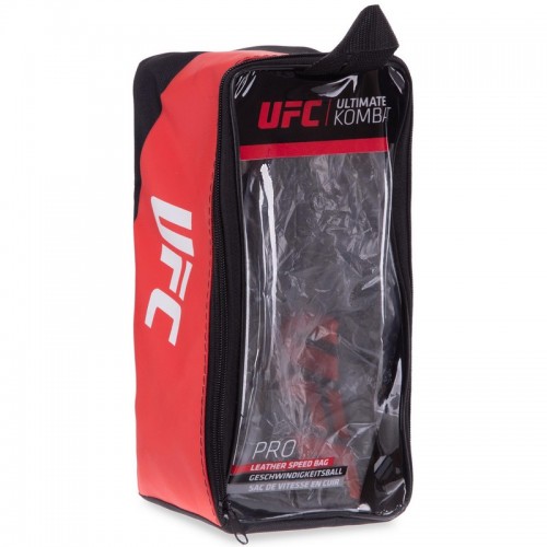 Груша пневматическая подвесная UFC PRO UHK-75098 20см черный