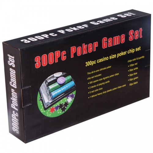 Набор для покера в пластиковом кейсе SP-Sport 300S-A 300 фишек