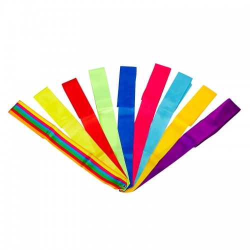 Стрічка для художньої гімнастики Lingo C-5517 6м кольору в асортименті