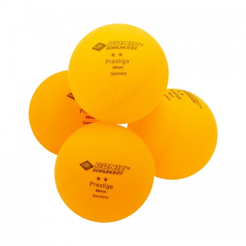 Набір м'ячів для настільного тенісу DONIC PRESTIGE 2* МТ-658028 6шт помаранчевий