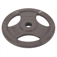 Млинці (диски) сталеві з хватом d-30мм Zelart TA-7790-5 5кг чорний