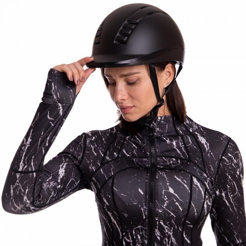 Шлем для верховой езды SP-Sport MS06 M-L черный