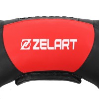 Мішок Болгарський тренувальний Zelart TA-7826-20 вага-20кг чорний-червоний