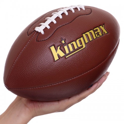 Мяч для американского футбола KINGMAX FB-5496-6 №6 коричневый