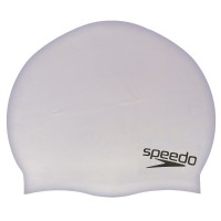 Шапочка для плавання SPEEDO PLAIN MOULDED 8709849086 срібний