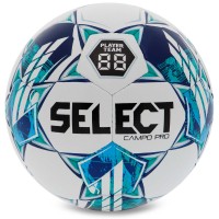 Мяч футбольный SELECT CAMPO PRO V23 №4 белый-зеленый