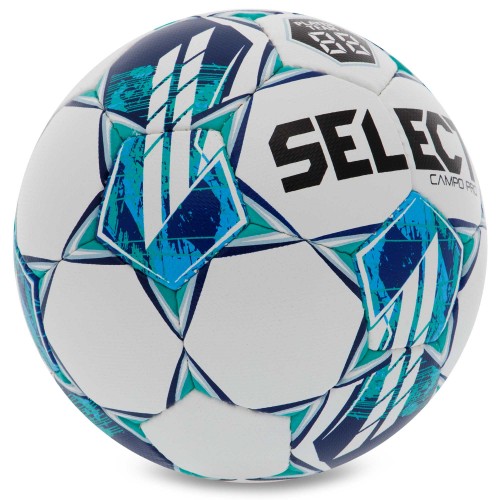 М'яч футбольний SELECT CAMPO PRO V23 №4 білий-зелений