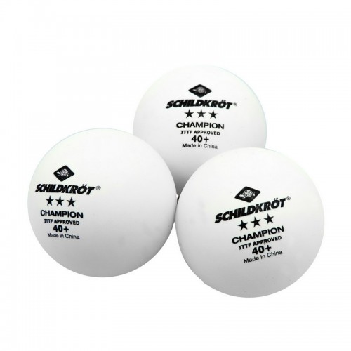 Набор мячей для настольного тенниса DONIC CHAMPION 3* 40+ MT-608540 3шт белый