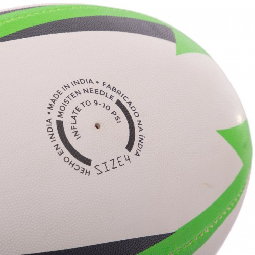 М'яч для регбі Joma J-MAX 400680-217 №4 білий-синій-зелений