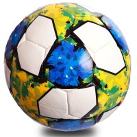 М'яч футбольний MATSA FB-0712 №5 PU білий-синій-зелений