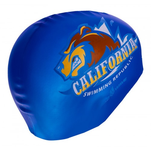 Шапочка для плавання MadWave CALIFORNIA M055833000W темно-синій