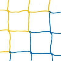 Сетка на ворота футбольные усиленной прочности SP-Planeta Стандарт плюс SO-9562 7,5x2,55x1,05м 2шт цвета в ассортименте