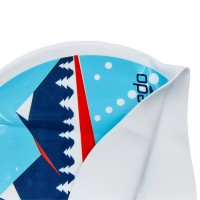 Шапочка для плавання SPEEDO SLOGAN PRINT 808385B956 LIGHT ADRIATIC блакитний