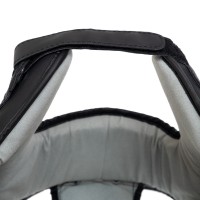 Шлем боксерский открытый кожаный FLEX FISTRAGE VL-8480-FLEXS-L черный