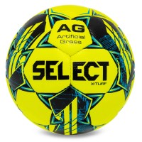Мяч футбольный SELECT X-TURF V23 №4 желтый-синий