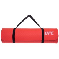 Коврик для фитнеса и йоги UFC UHA-69740 145x61x1,5см красный-черный