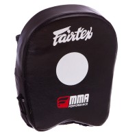 Лапа Пряма для боксу та єдиноборств FAIRTEX MINI PAD FTX015 18x16x4,5см 2шт чорний