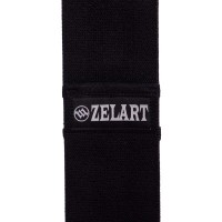 Резинка для фитнеса RESISTANCE LOOP ZELART FI-7200-BK L черный-серый