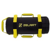 Мешок для кроссфита и фитнеса Zelart TA-7825-5 5кг желтый