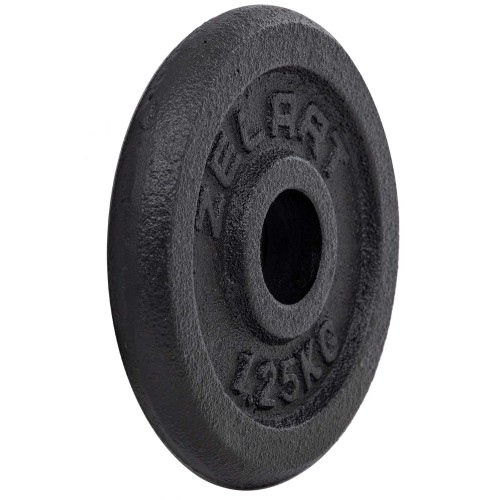 Блины (диски) стальные d-30мм Zelart TA-7785-1_25 1,25кг черный