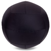 Мяч набивной для кросфита волбол WALL BALL Zelart FI-2637-9 9кг черный