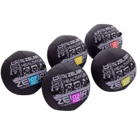 Мяч набивной для кросфита волбол WALL BALL Zelart FI-2637-9 9кг черный