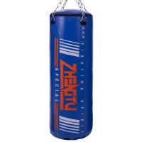 Мішок боксерський Циліндр з кільцем та ланцюгом ZHENGTU SP-Sport BO-2336-80 висота 80см кольору в асортименті