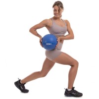 Мяч медицинский слэмбол для кроссфита Record SLAM BALL FI-5165-4 4кг синий