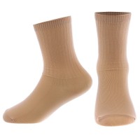 Шкарпетки для гімнастики та танців Zelart CO-6261-1 розмір XS-L світло-бежевий