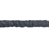 Канат для кроссфита в защитном рукаве BATTLE ROPE Zelart FI-5719-6 6м черный
