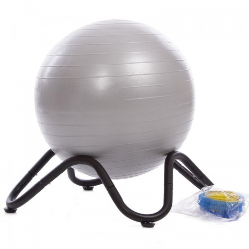 Крісло-м'яч Медуза FHAVK FI-1467-45 45см сірий