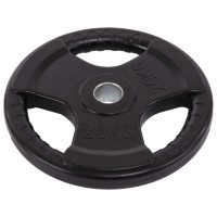Млинці (диски) гумові Record TA-5706-20 52мм 20кг чорний