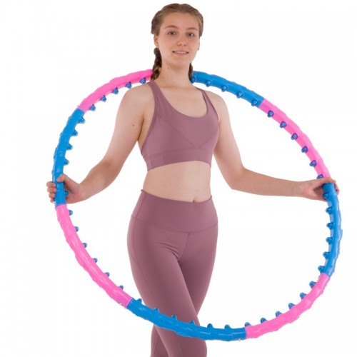 Обруч массажный Хула Хуп SP-Planeta Hula Hoop DYNAMIC JIESEN HOOP JS-6011 8 секций