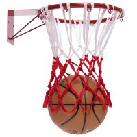 Сітка баскетбольна MK C-7523 2шт біло-червоний