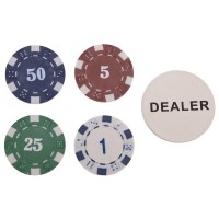 Набор для покера в деревянном кейсе SP-Sport IG-6641 100 фишек