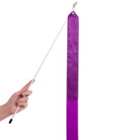 Стрічка для художньої гімнастики з паличкою Lingo C-5516 6м кольору в асортименті