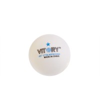 Набір м'ячів для настільного тенісу VITORY 1* 40+ MT-1893-W 3шт білий