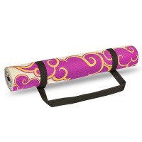 Килимок для йоги Джутовий (Yoga mat) Record FI-7157-7 розмір 183x61x0,3см принт Сакура