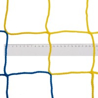 Сітка для Міні-футболу та Гандболу SP-Planeta ЄВРО ЕЛІТ 1.1 SO-9558 3x2,04x0,6м 2шт жовтий-синій