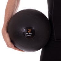 М'яч медичний слембол для кросфіту Zelart SLAM BALL FI-2672-30 30кг чорний