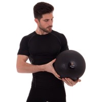 Мяч медицинский слэмбол для кроссфита Zelart SLAM BALL FI-2672-30 30кг черный