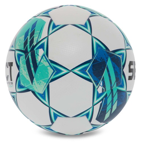 М'яч футбольний SELECT TALENTO DB V23 №5 білий-зелений