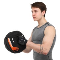 Мяч волбол для кроссфита и фитнеса без наполнителя Zelart WALL BALL TA-7823-15 макс. вес до 15кг черный