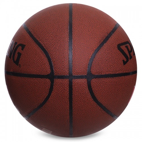М'яч баскетбольний Composite Leather SPALDING Defender Brick 76030Z №7 коричневий