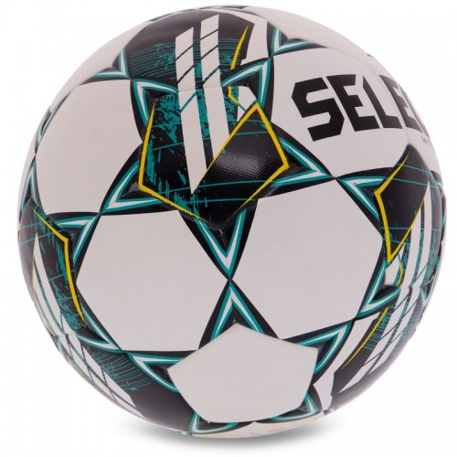 М'яч футбольний SELECT MATCH DB V23 №5 білий-зелений