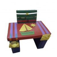 Дидактическая игрушка развивающий стол Уют Спорт