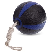 М'яч медичний Tornado Ball Zelart FI-5709-3 3кг чорний зелений
